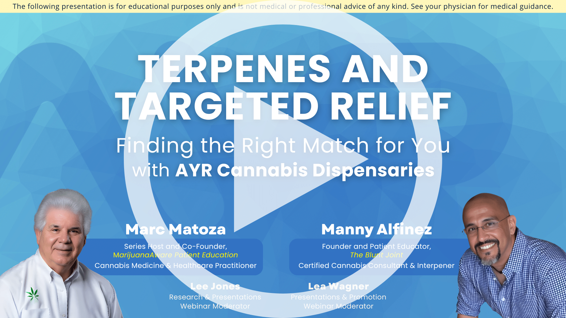 Marijuana Aware Webinar Thumbnail