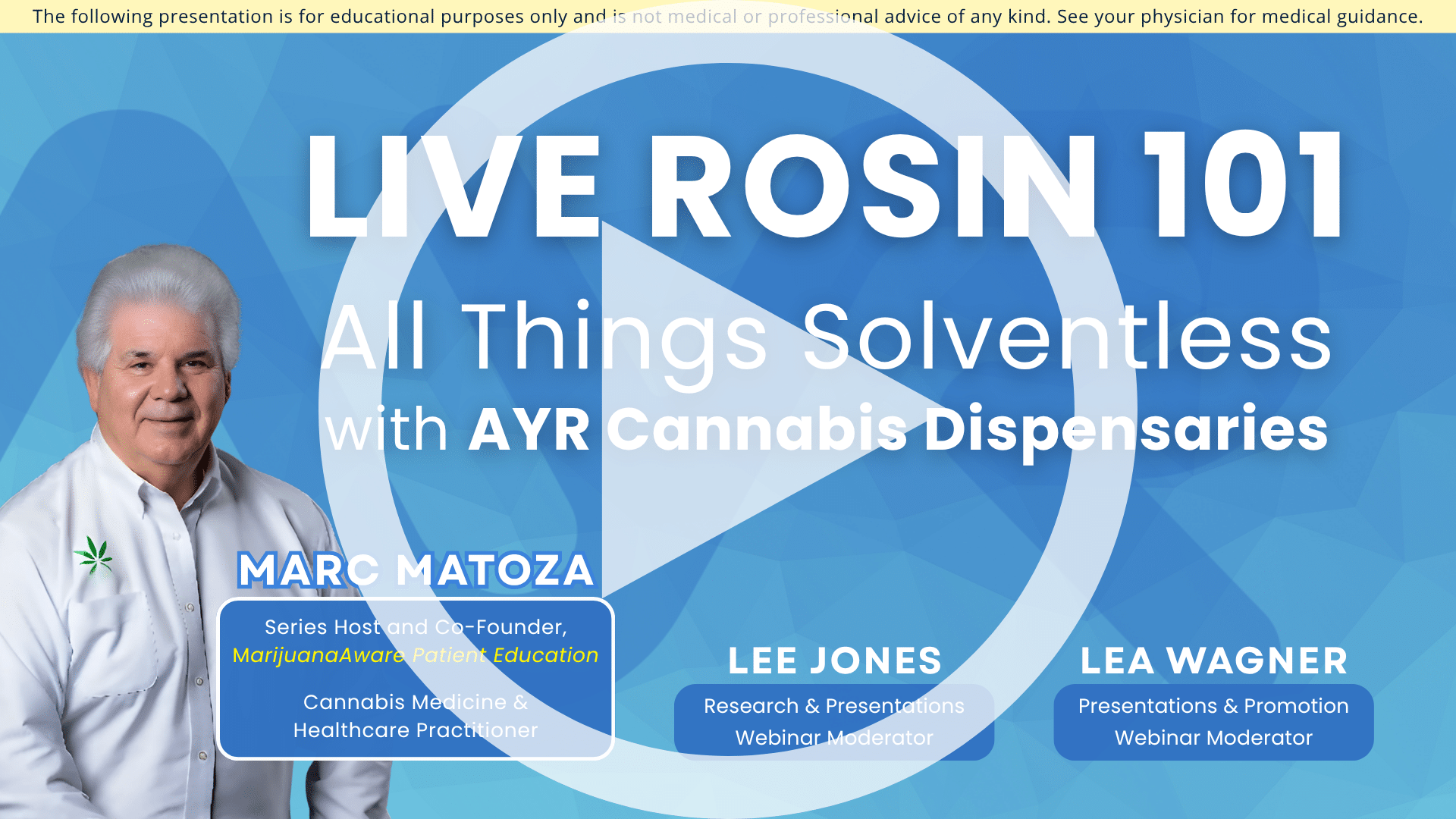 Marijuana Aware Webinar Thumbnail
