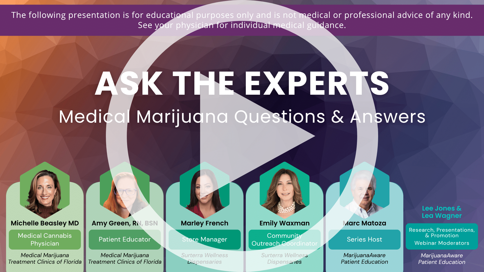 Marijuana Aware Webinar Thumbnail